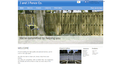 Desktop Screenshot of jj-fence.com